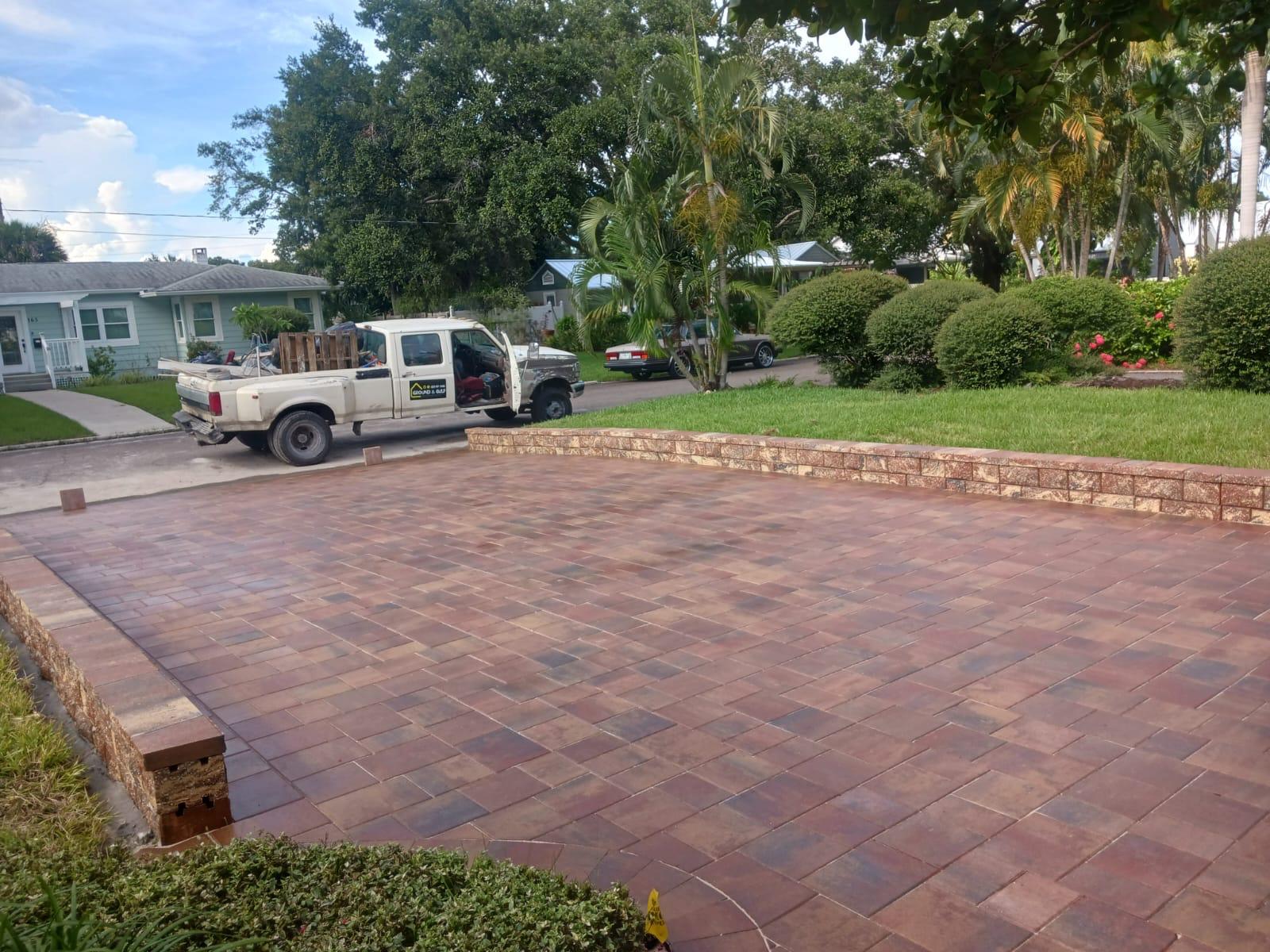 Elegant Paver Layout